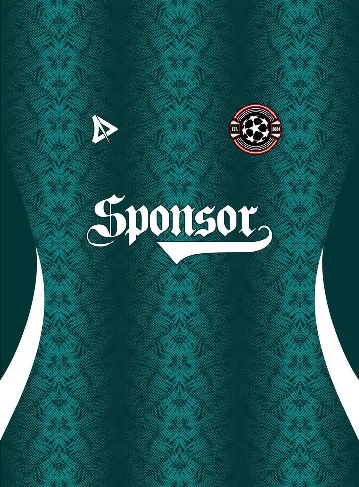 Simple Soccer Jersey Illustration vector