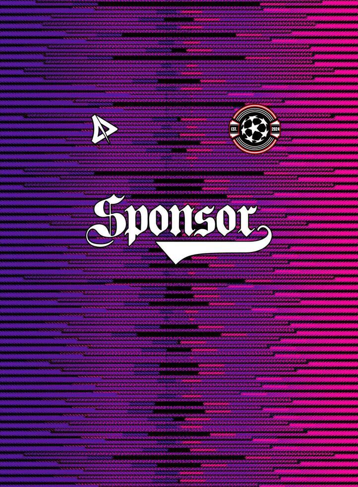 Clean and Simple Soccer Jersey Background vector