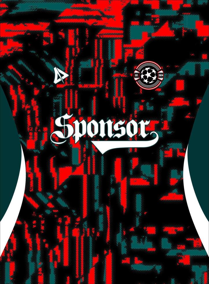 soProfessional Football Jersey Background vector