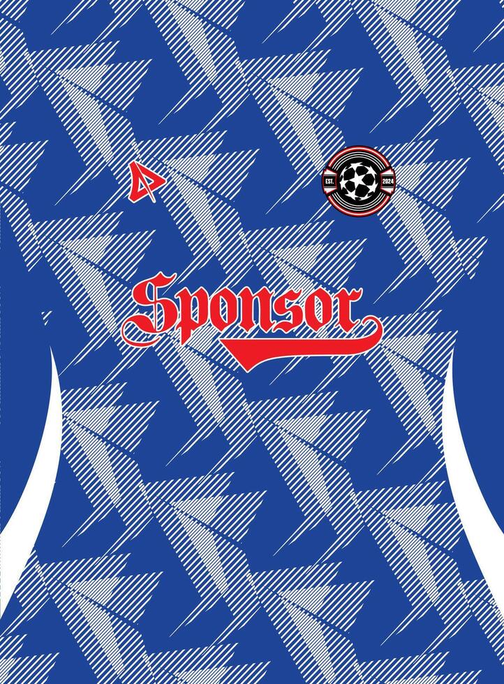 Classic Soccer Jersey Design vector