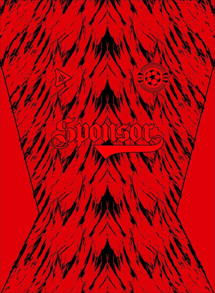 Soccer Jersey Background Design vector