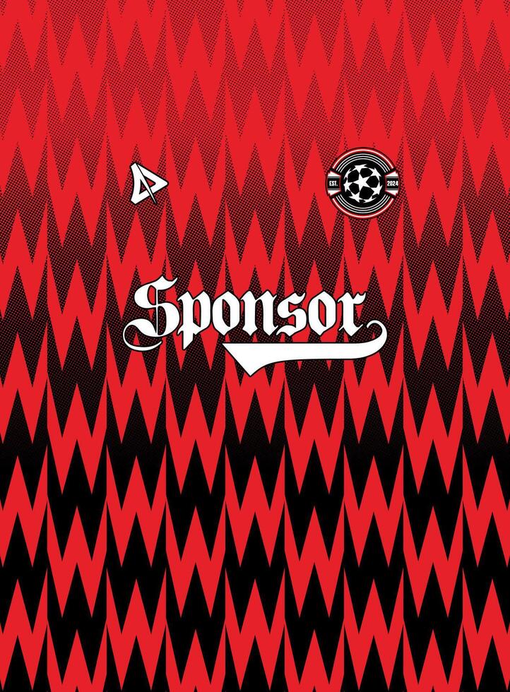Soccer Jersey Background for Sports Fans vector