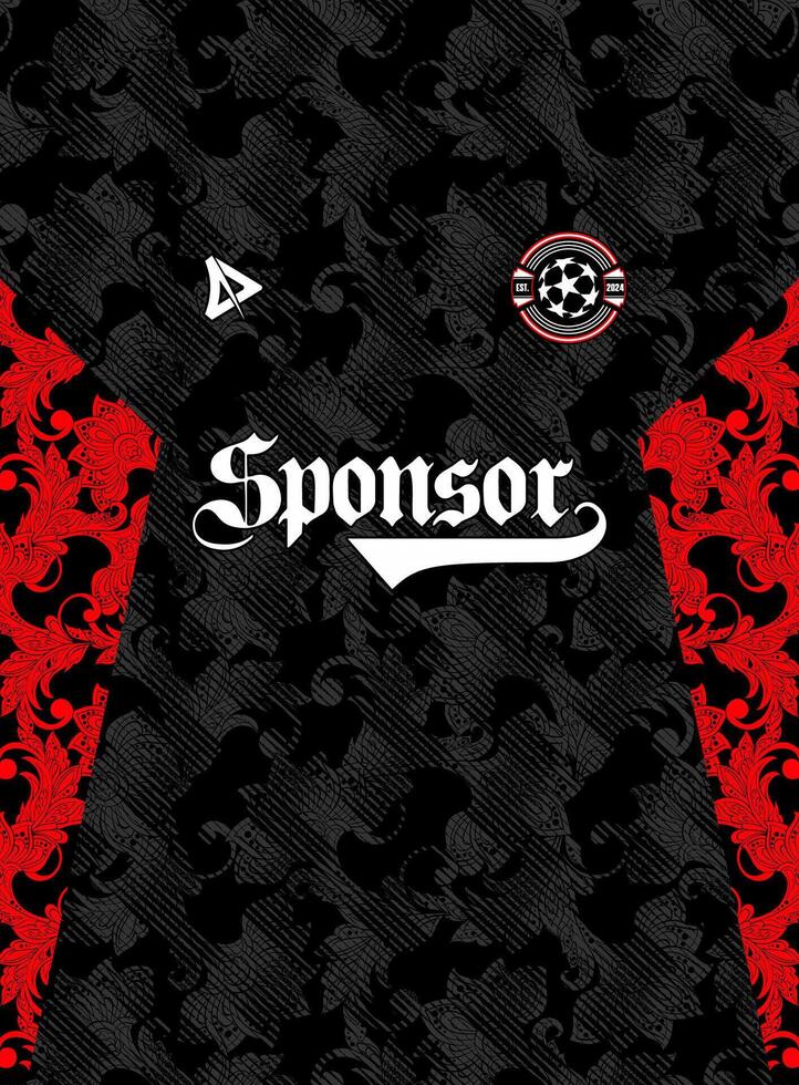 Football Jersey Background for Merchandise vector