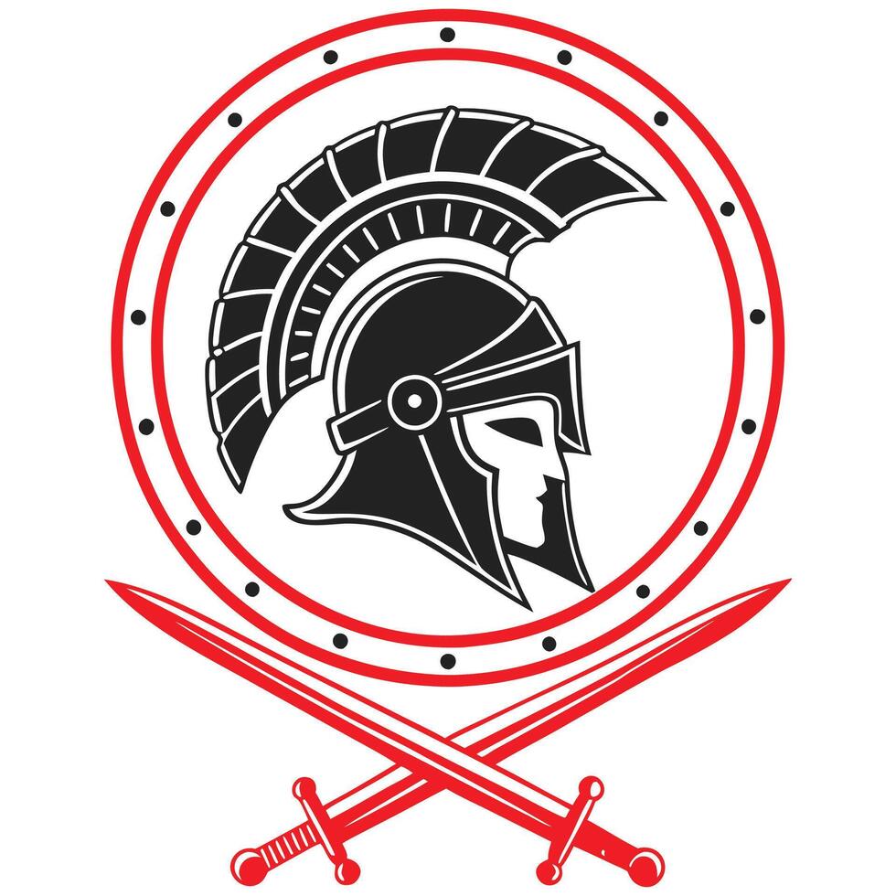 Classic Spartan Strength. vector
