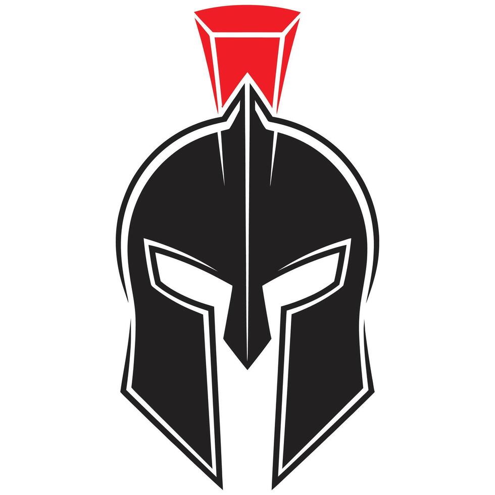 Minimal Spartan Icon. vector