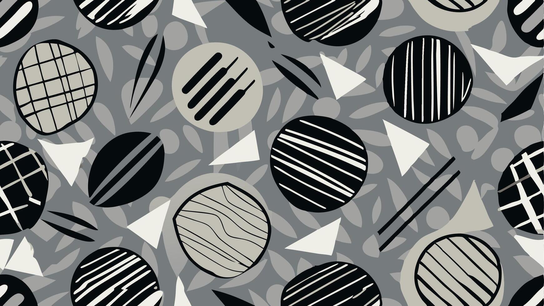 Beautiful seamless pattern perfect textile designs with unique style. vector