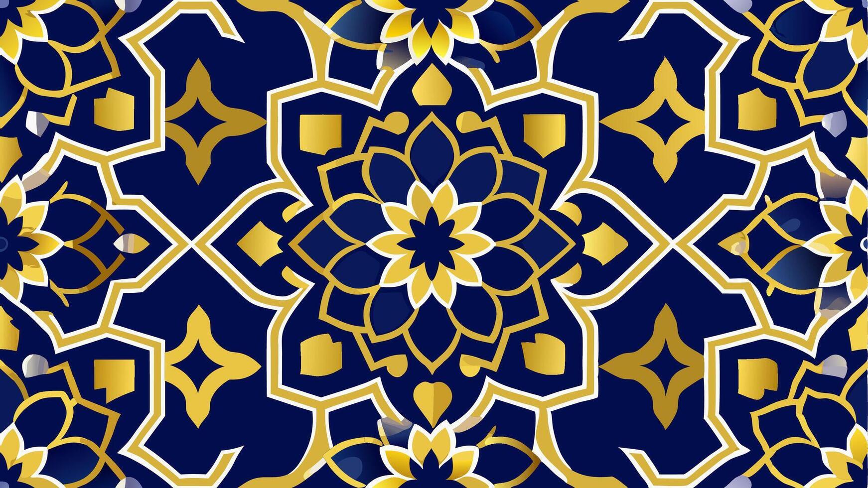 Intricate and elegant pattern fabric projects. vector