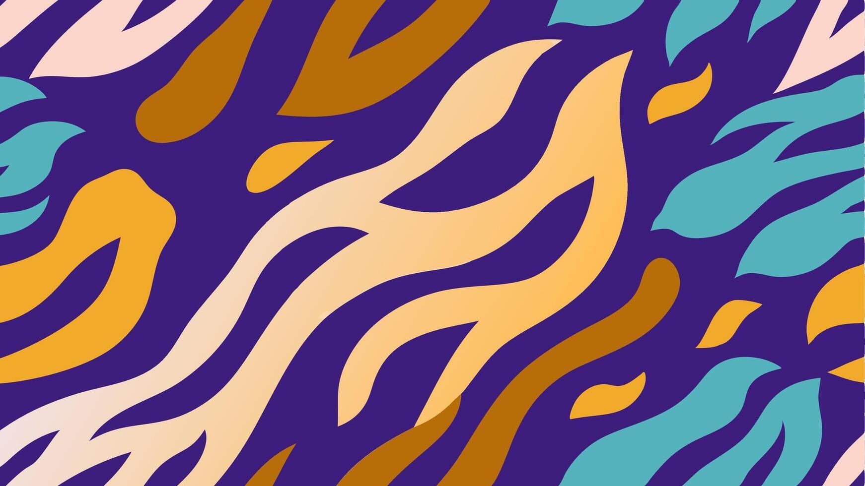 Intricate and elegant pattern for fabric and textile projects. vector