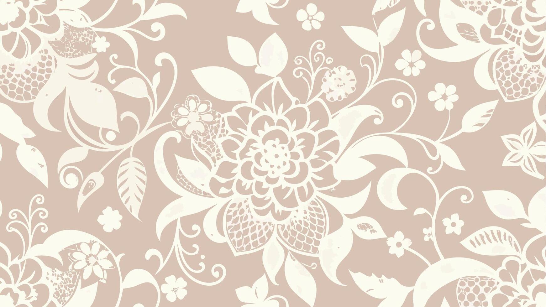 Intricate and elegant fabric textile projects. vector