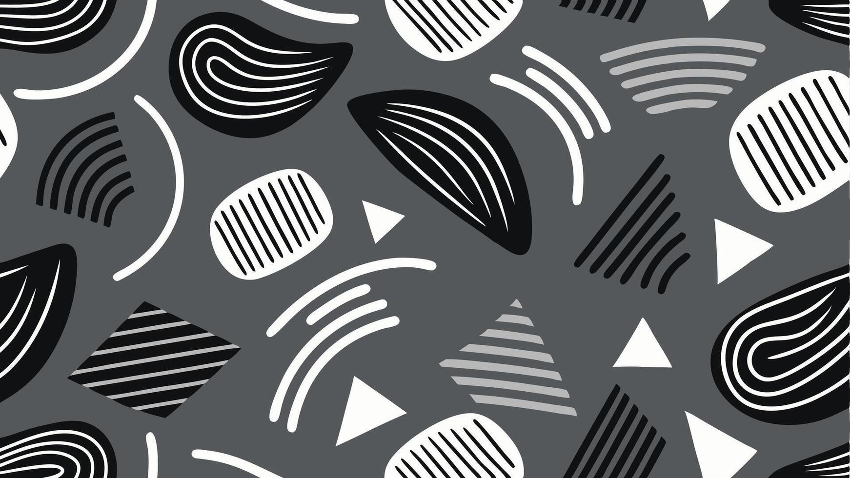 Modern seamless fabric pattern design for chic textile creation vector