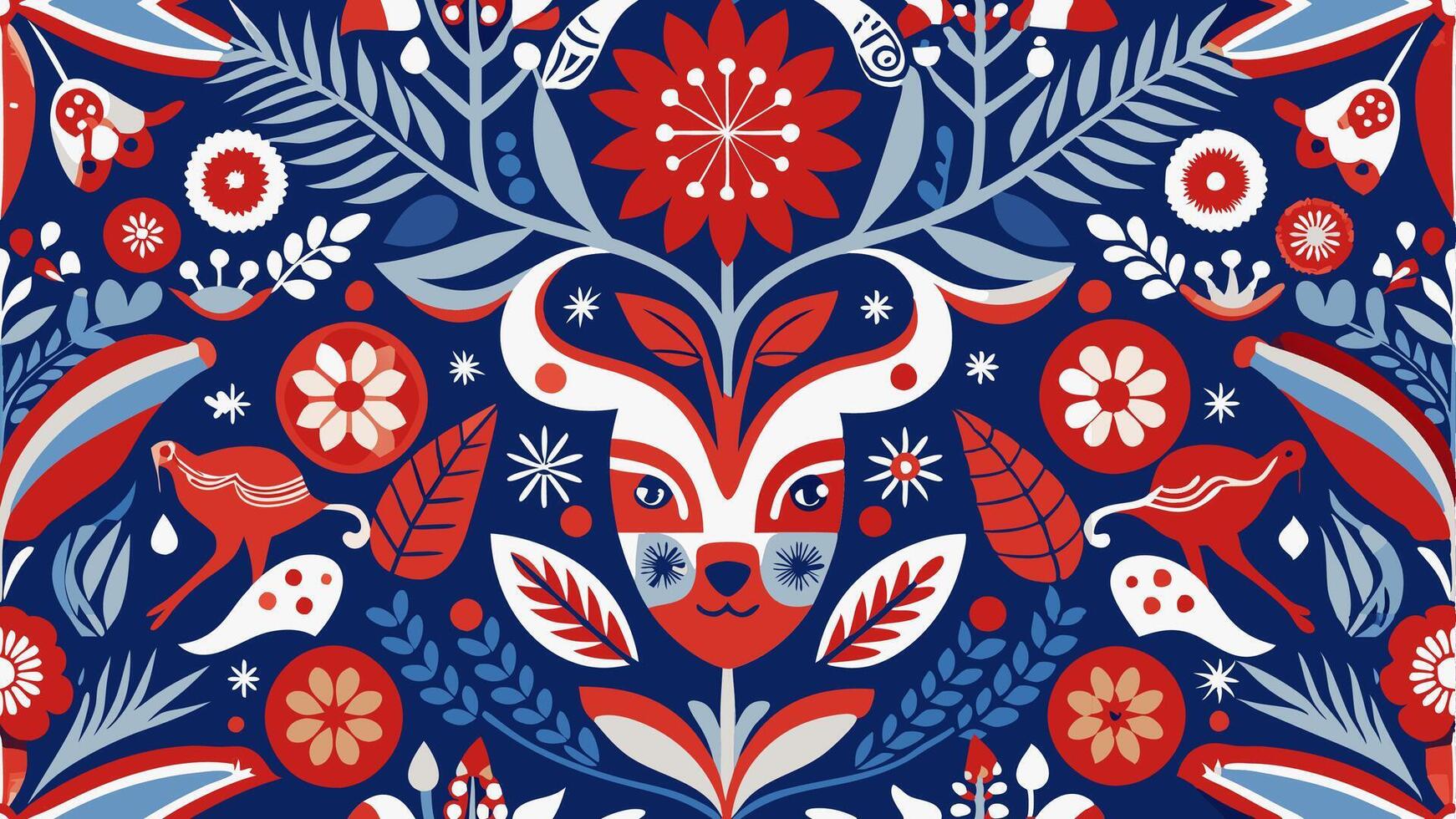 Modern seamless fabric pattern design for chic textile creations vector