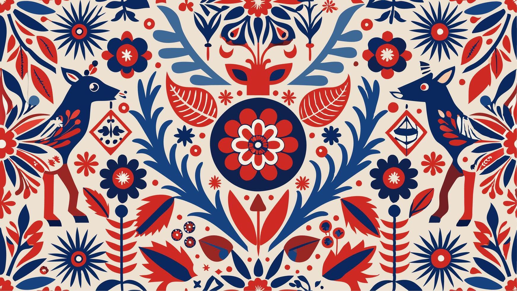 Modern seamless fabric pattern design for chic and detailed textile creations vector