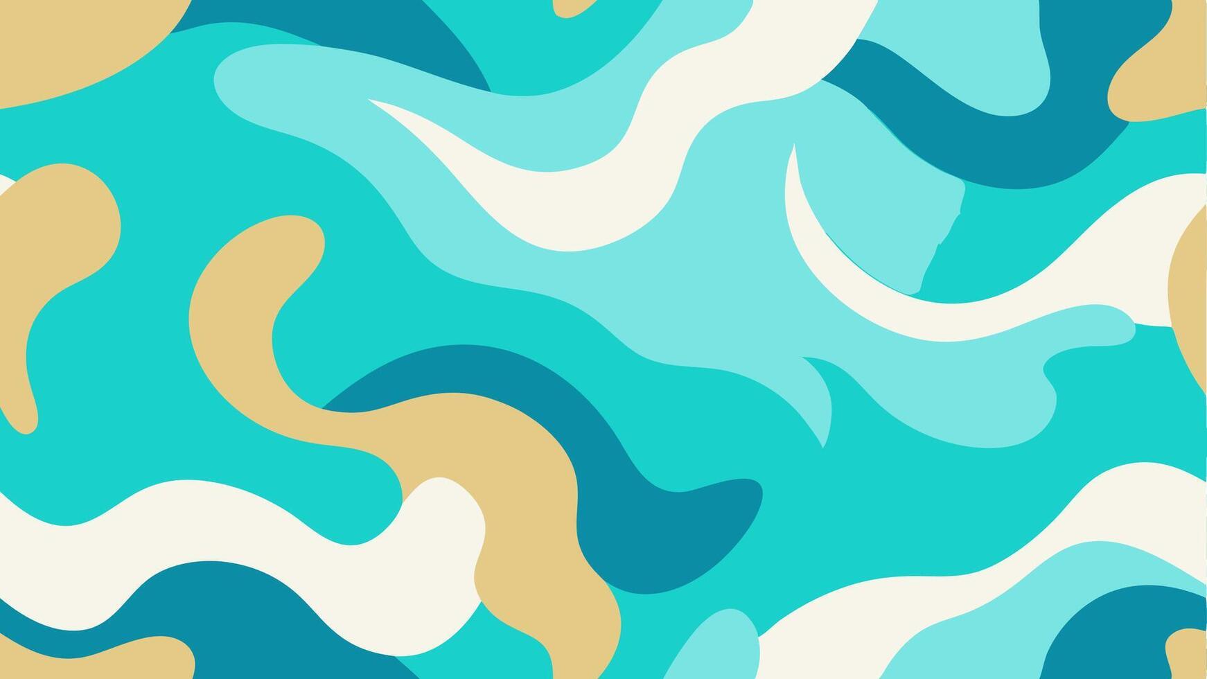 Stylish abstract pattern with intricate shapes textile decor design vector