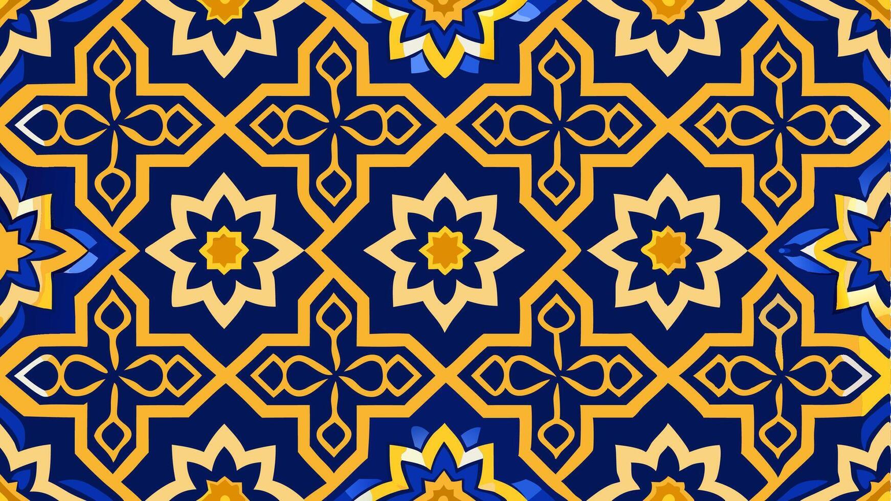 Bold and colorful pattern perfect for fashion and home decor projects. vector