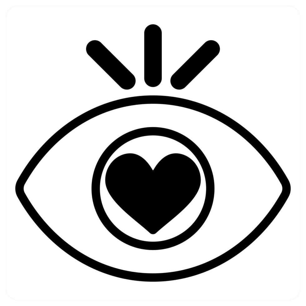 Adore icon concept Happy Valentines Day vector