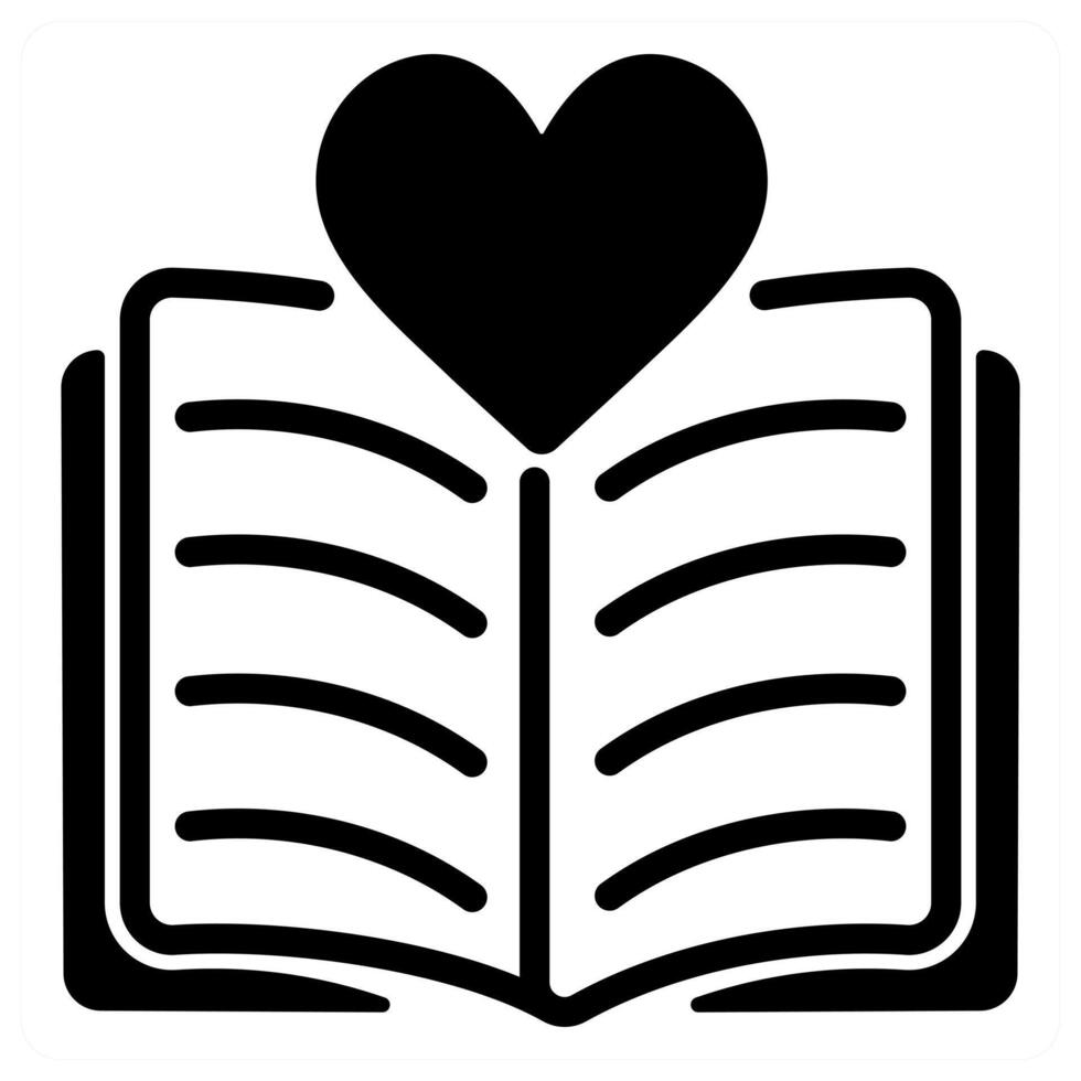 Love Story icon concept Happy Valentines Day vector