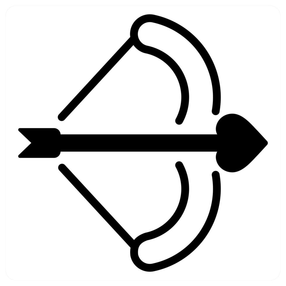 Cupid icon concept Happy Valentines Day vector