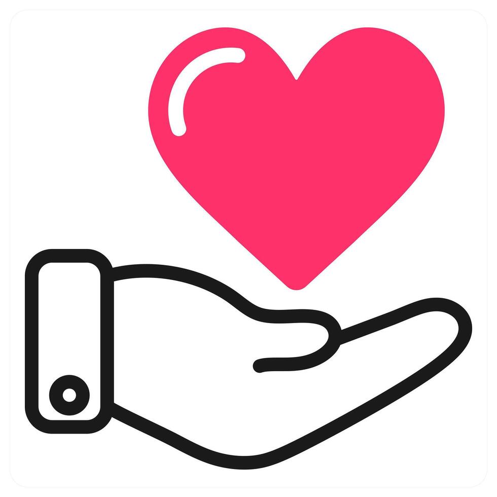 Happy Valentine Love icon concept vector