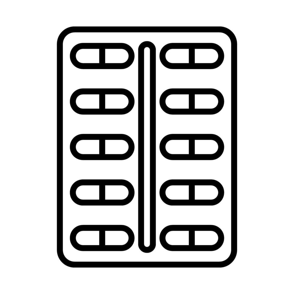 Tablets Line Icon Design vector