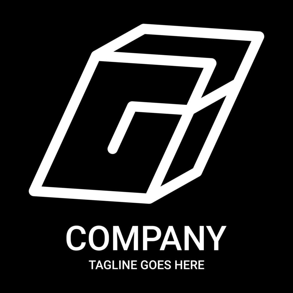 G outline logo design. Suitable for companies, gamers, or t-shirt designs, mugs, hats, and so on. This design also looks minimalist, aesthetic, professional, sporty, unique, and of course very cool. vector