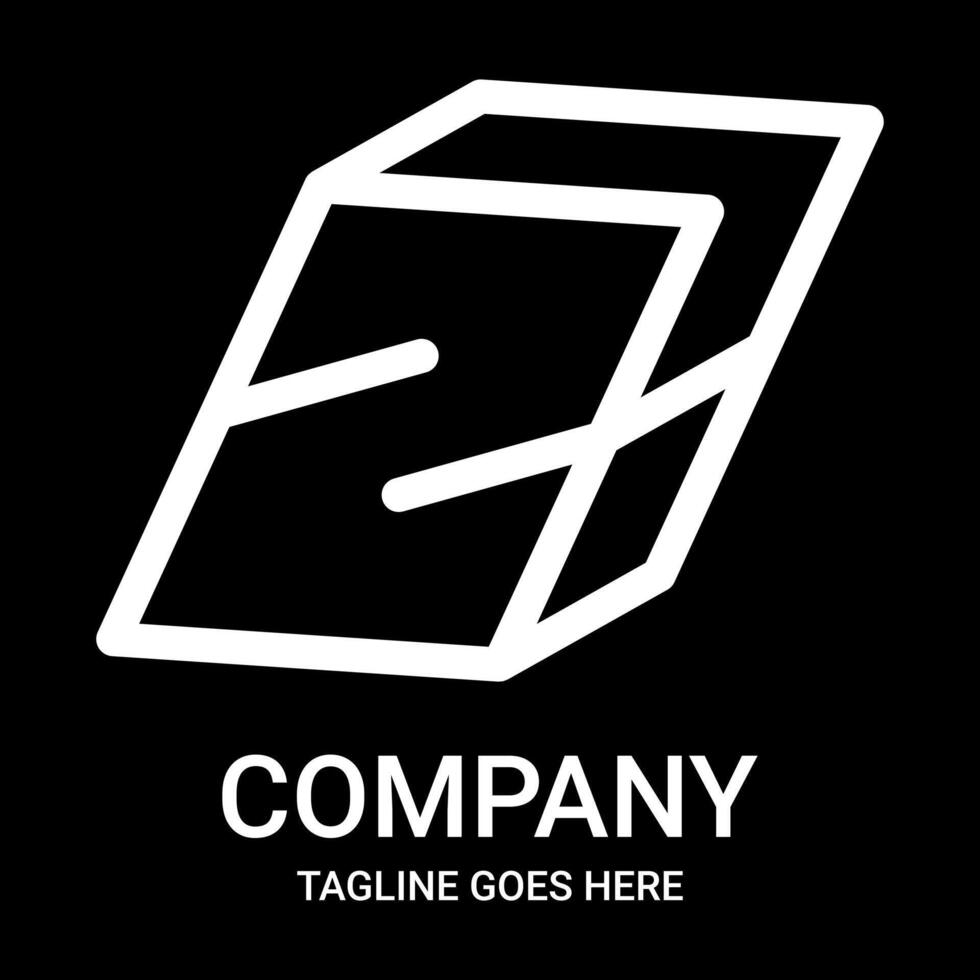 Z outline logo design. Suitable for companies, gamers, or t-shirt designs, mugs, hats, and so on. This design also looks minimalist, aesthetic, professional, sporty, unique, and of course very cool. vector