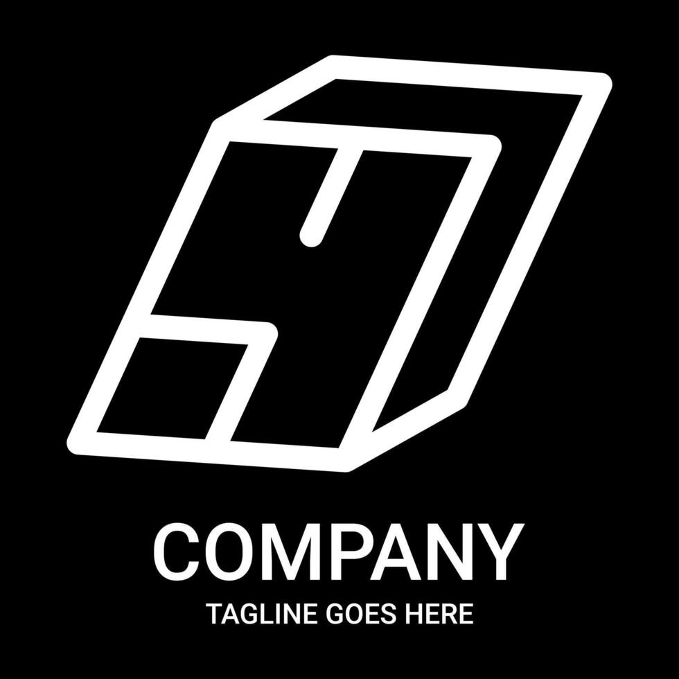 Logo design number 4 outline.. Suitable for companies, gamers, t-shirt designs, hats, and so on. This design also looks minimalist, aesthetic, professional, sporty, unique, and of course very cool. vector