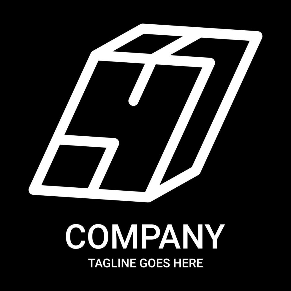 Logo design number 4 outline. Suitable for companies, gamers, t-shirt designs, hats, and so on. This design also looks minimalist, aesthetic, professional, sporty, unique, and of course very cool. vector