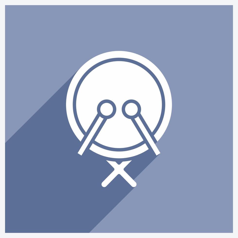 Illustration Design of bedug icon, Islamic Ramadan Icon vector