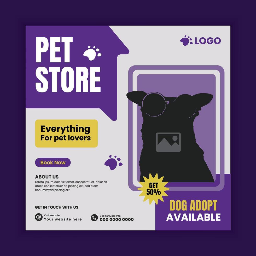 Stylish Web and Social Media Banner Templates for Pet Healthcare and animal store vector