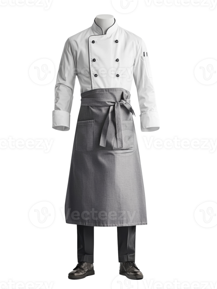 Professional Chefs Outfit Mannequin Model Display png