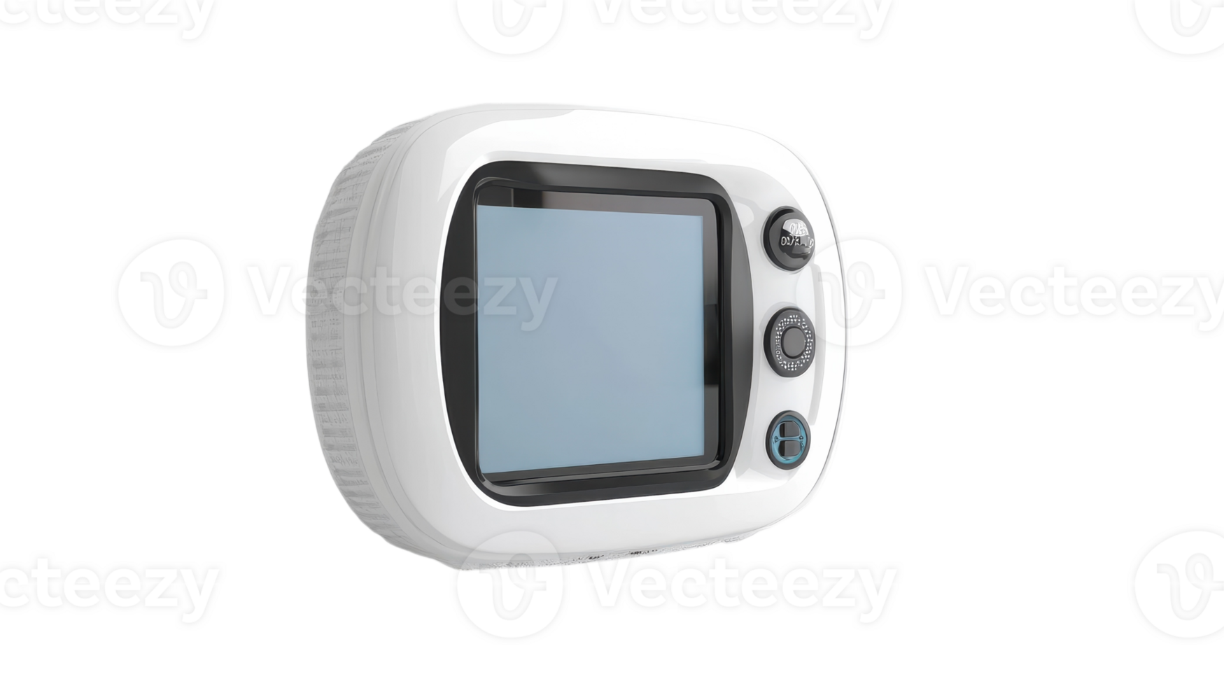 A compact, handheld device with a screen and buttons designed for easy operation and portability. png