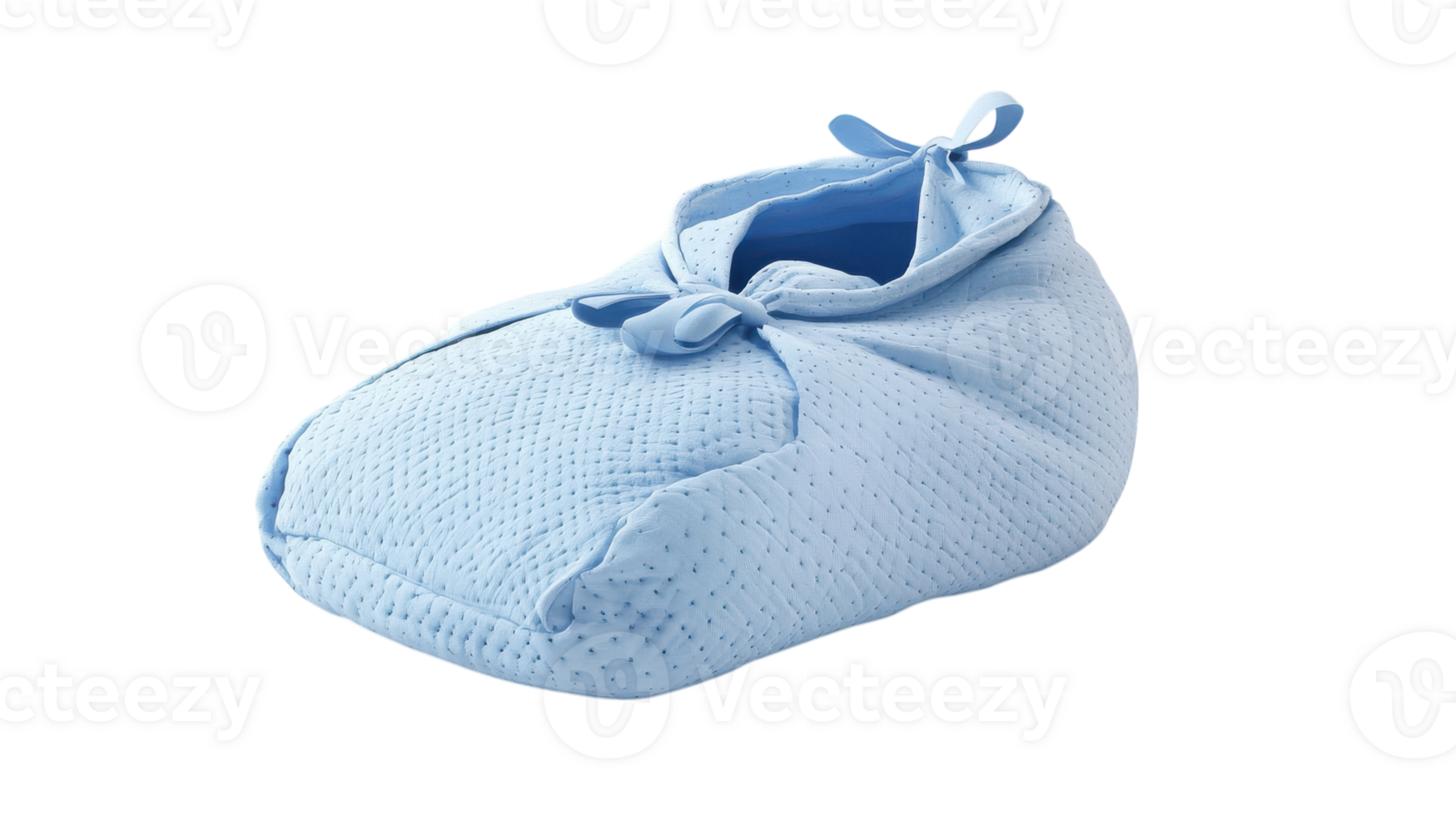 Soft blue baby booties suitable for newborns, perfect for cozy comfort in a nursery or baby shower gift. png