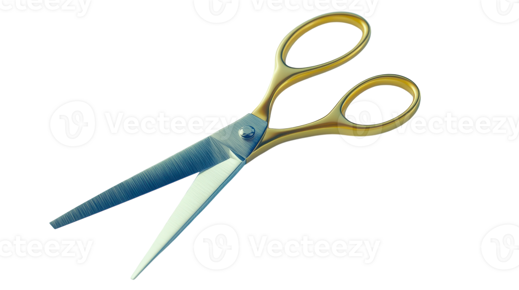 A High-Quality Image of a Pair of Scissors on a Crisp White Background, Perfect for Craft and Design Projects. png