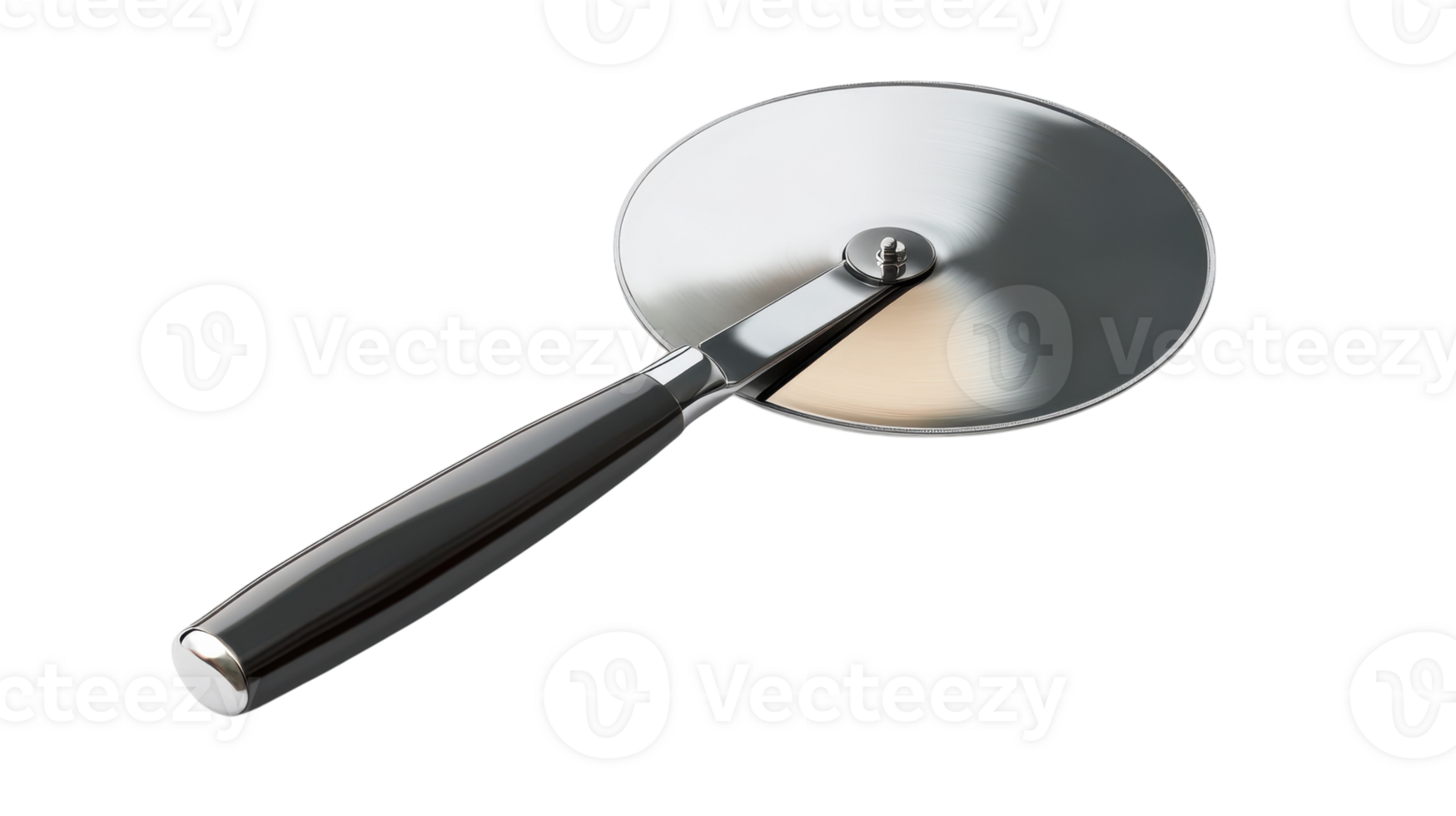 A Professional Pizza Cutter Perfect for Effortlessly Slicing Your Favorite Pizzas with a Sharp Stainless Steel Wheel for Home or Restaurant Use. png