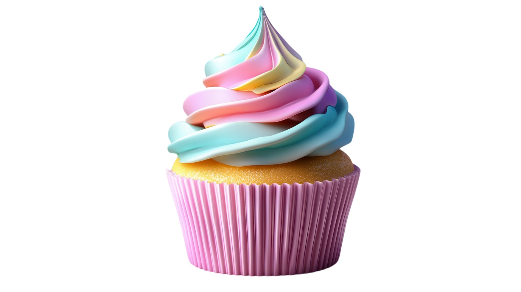 Delicious And Colorful Cupcake Image Perfect For Dessert Menus, Baking Blogs, And Sweet Treat Advertisements. png