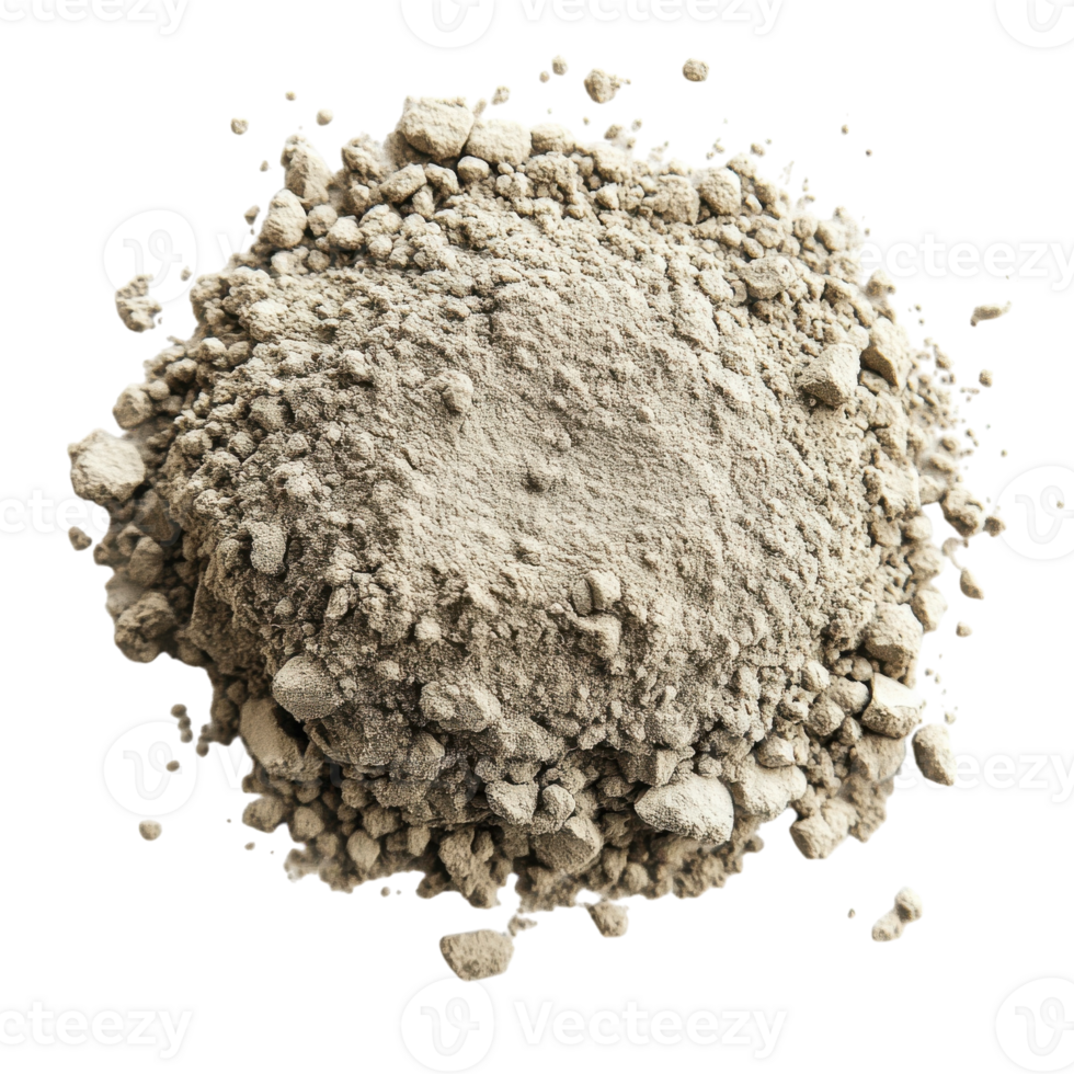 Rich Soil Texture Background on transparent background. png