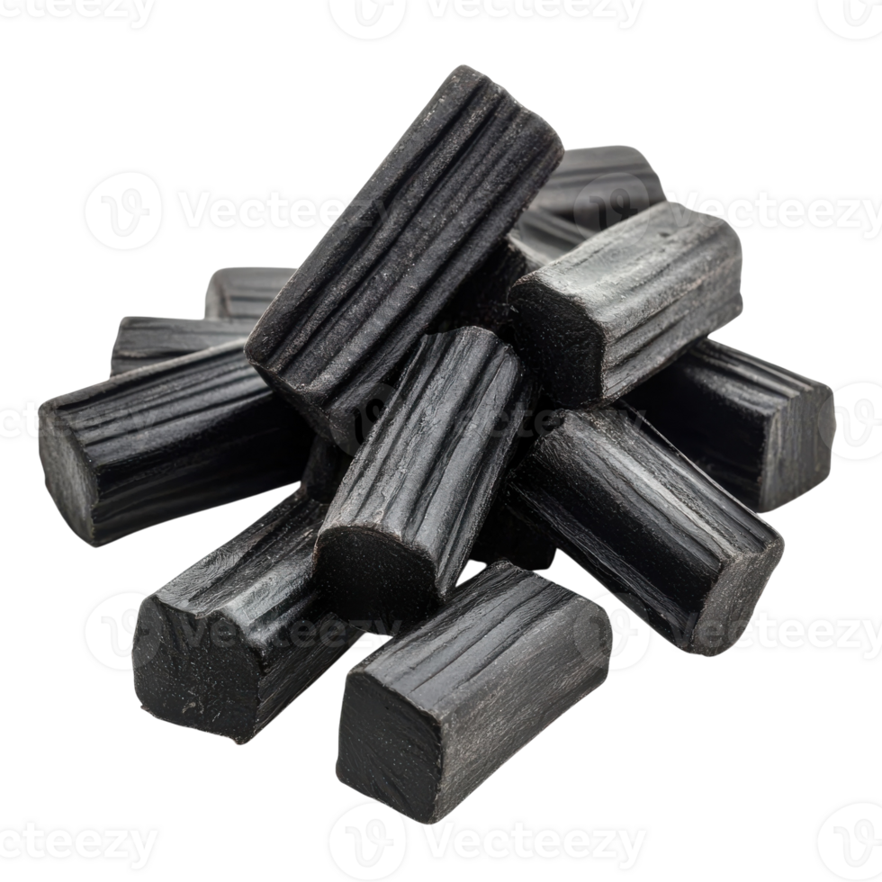 Sweet Liquorice Candy Treat on transparent background. png