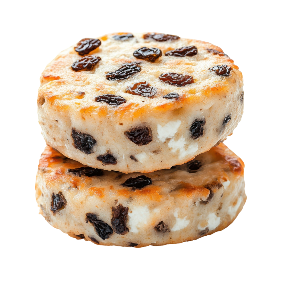 Cottage Cheese Patties Recipe on transparent background. png