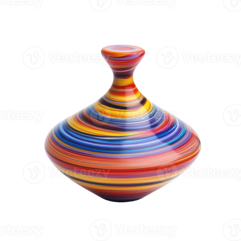 Spinning Top White Background on transparent background. png