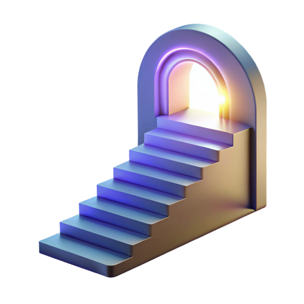 Steps to Enlightenment Archway of Light png