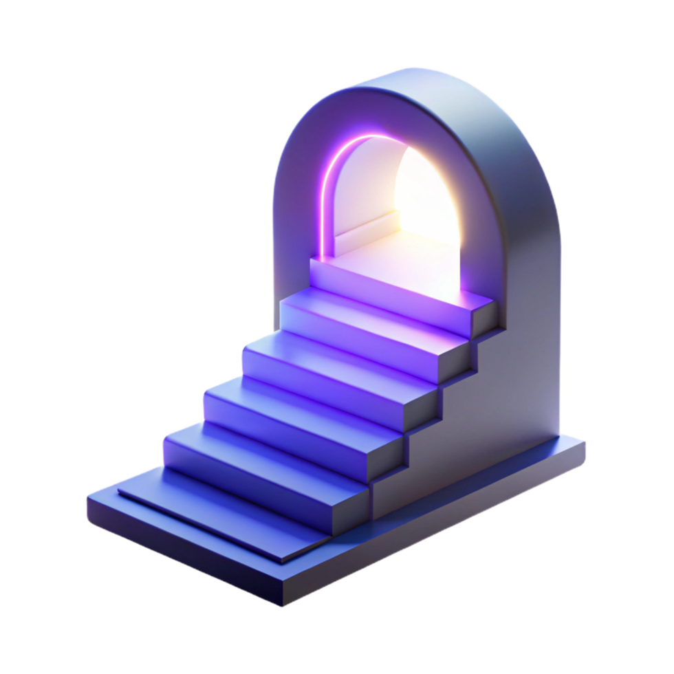 Steps to Enlightenment Glowing Archway png
