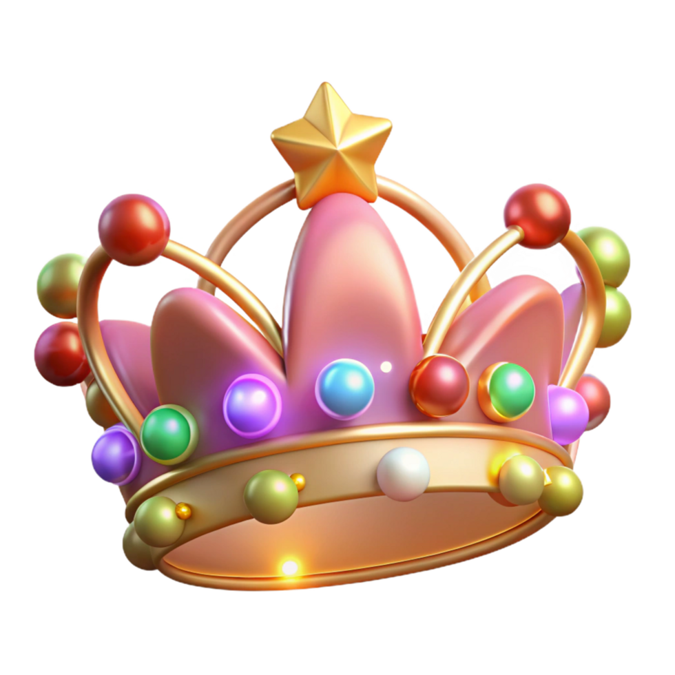 Royal Crown 3D Model png