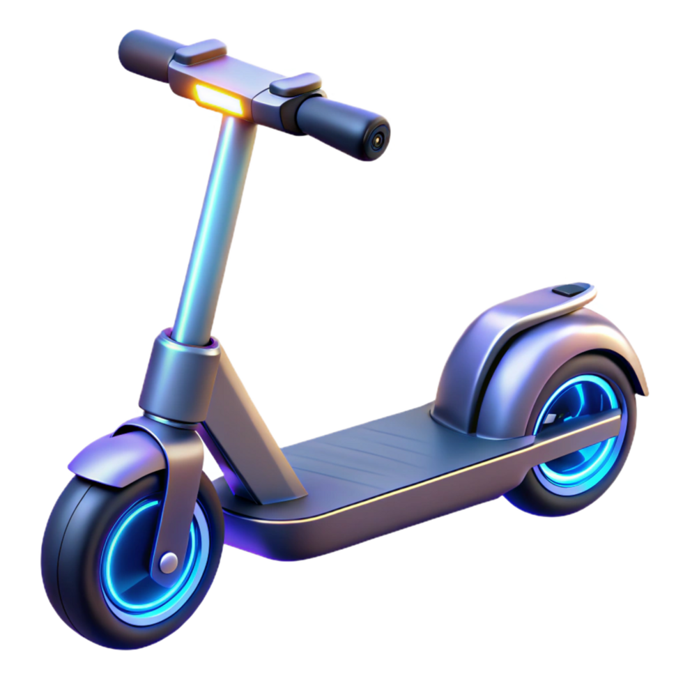 Futuristic Electric Scooter Design png