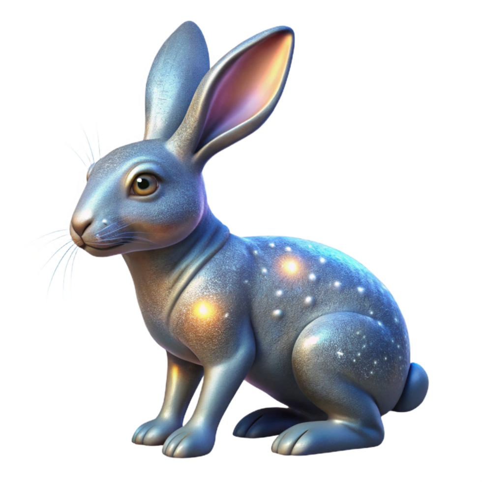 Glowing Celestial Hare png