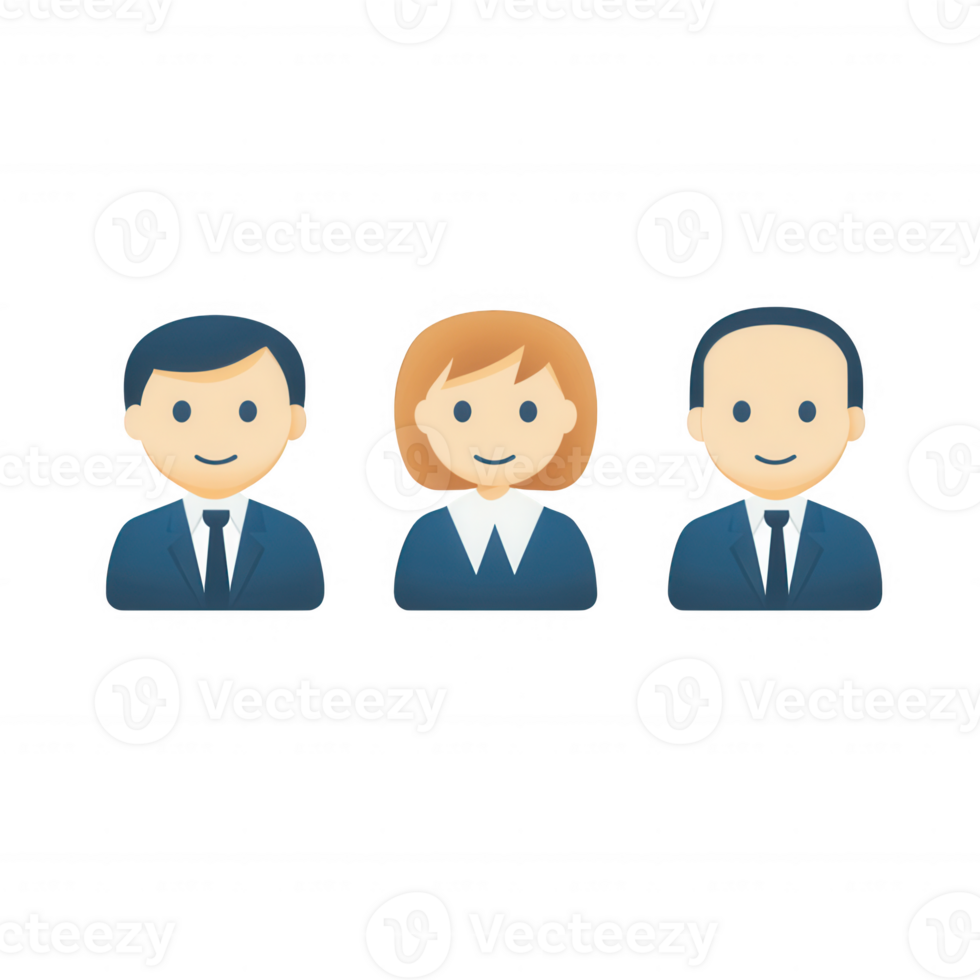 Professional colleagues collaborating in a modern office environment. png
