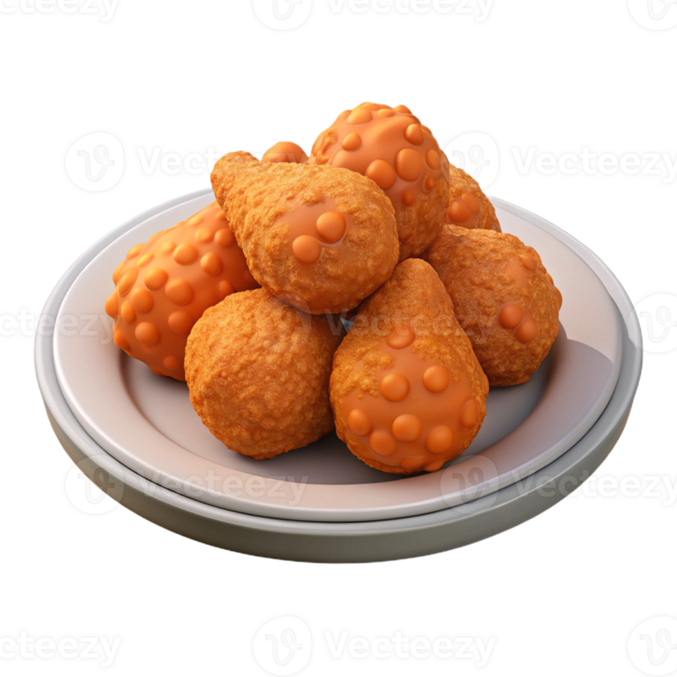 Crispy Fried Chicken with Golden Crust png