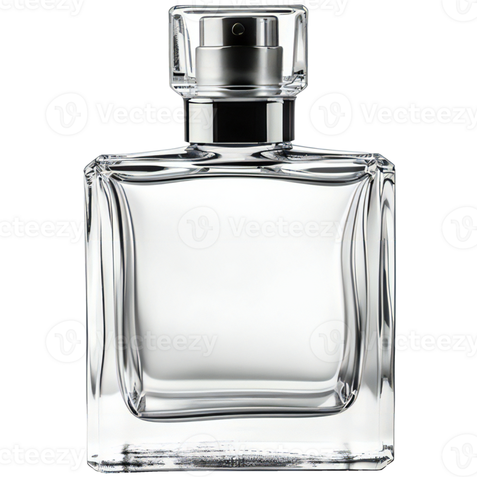 perfume bottle isolated on transparent with clipping path png
