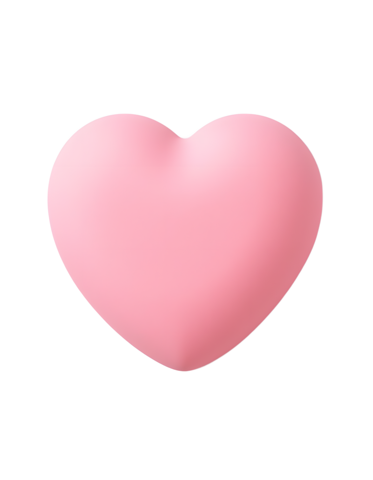 Pink Heart Shape Image Download Perfect for Valentines Day png