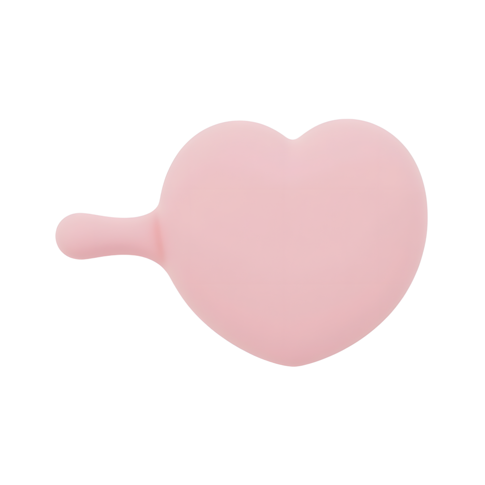 Pink Heart Shaped Handheld Mirror Compact png