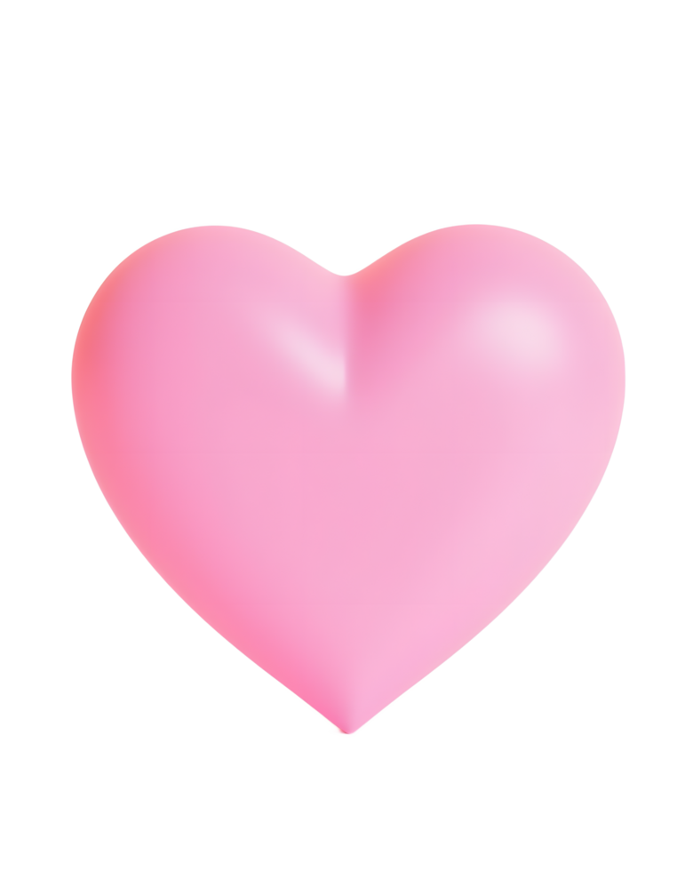 Pink Heart Image Perfect for Valentines Day Designs png